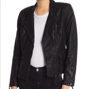 Blank NYC Faux Leather Jacket Size Small